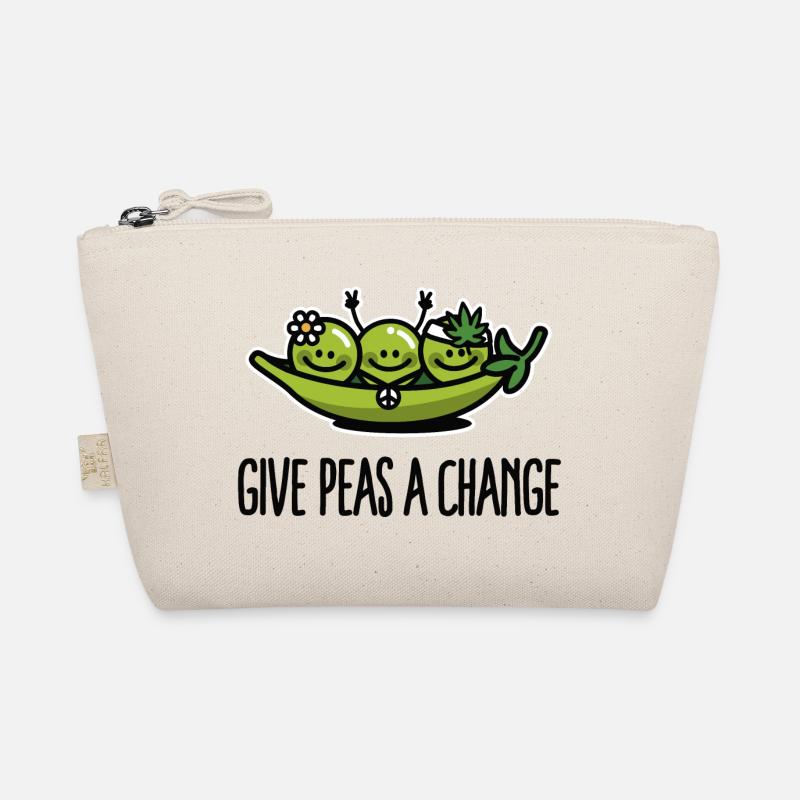 Give peas / peace a change hippies Trousse biologique
