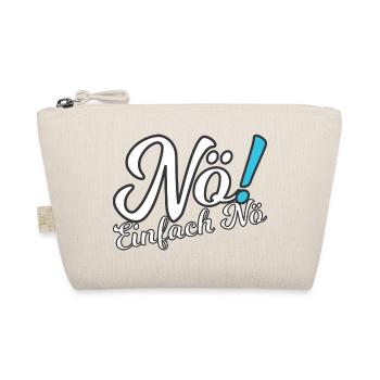 Nö! - Bio-Täschchen - Natur - Vorne