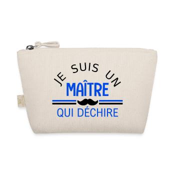 je suis un maitre qui déchire - Organic Pouch - nature - Front