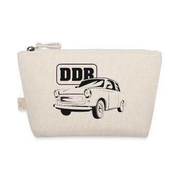  GDR Republic nostalgia symbol classic car - Organic Pouch - nature - Front