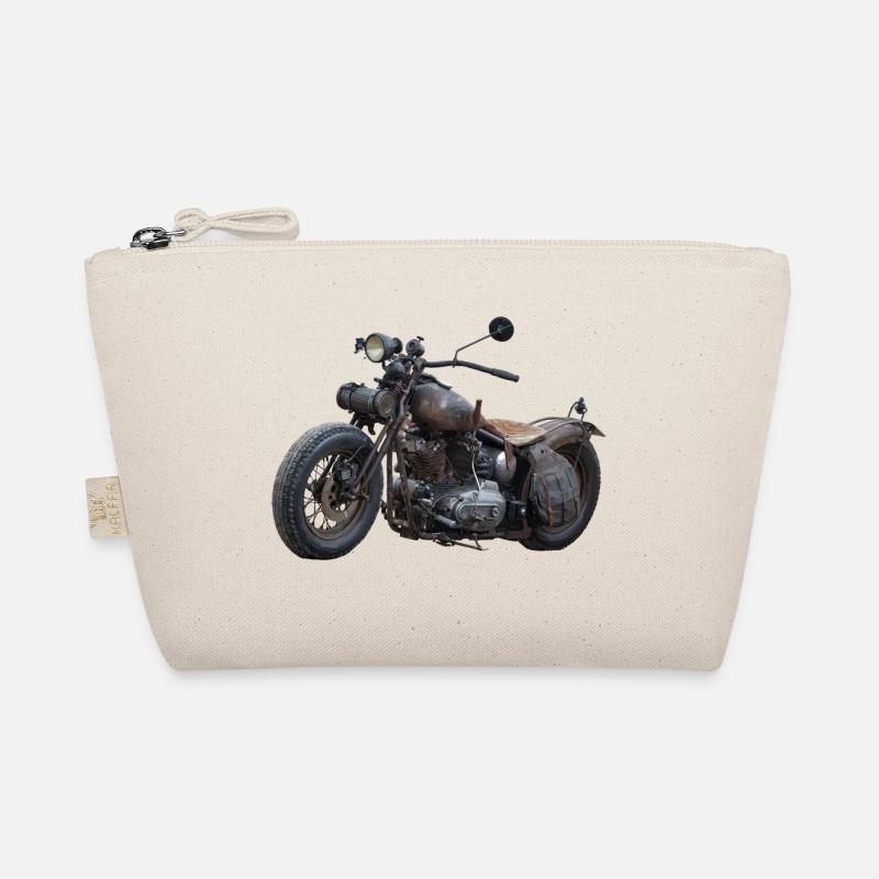 Motorrad - Bio-Täschchen - Natur