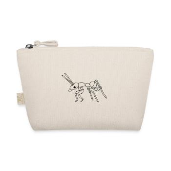 Ant - drawing - Organic Pouch - nature - Front