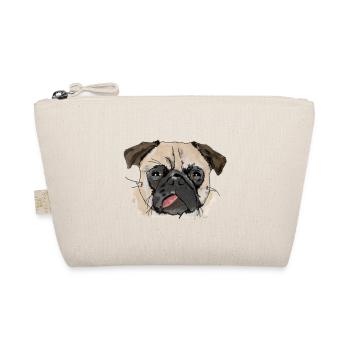 Mops - Bio-Täschchen - Natur - Vorne