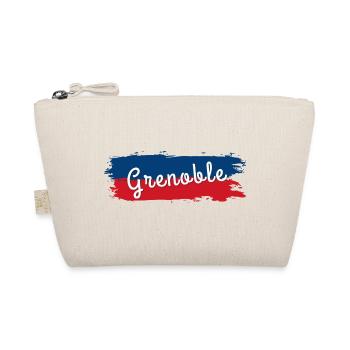 Couleurs club rugby Grenoble cadeau fan rugby - Trousse biologique - nature - Devant