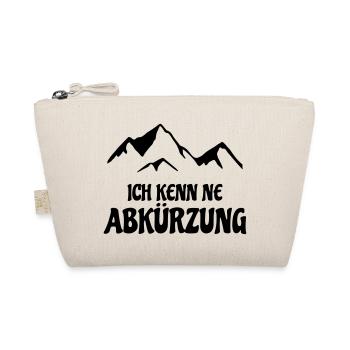 ich kenn ne Abkürzung Berge - Bio-Täschchen - Natur - Vorne