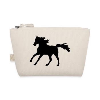 Horse Thoroughbred Arabian Gallop, noble Asil Arabian - Organic Pouch - nature - Front