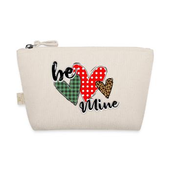 Be Mine Valentine - Bio-Täschchen - Natur - Vorne