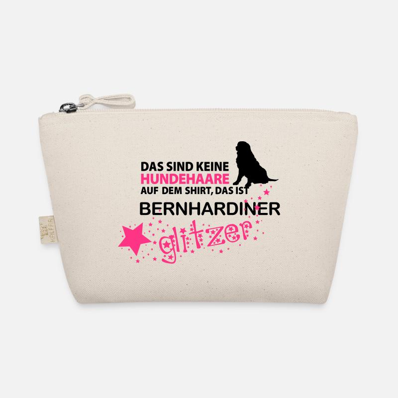 Bernhardiner Glitzer Bio-Täschchen