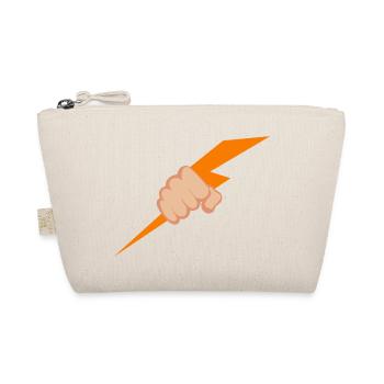 Hand Lightning - Bio-Täschchen - Natur - Vorne