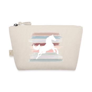 Horse Pferd - Organic Pouch - nature - Front
