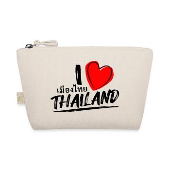 I love Thailand - Thailand as a character - Organic Pouch - nature - Front
