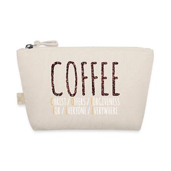 Coffee Definition Christ Offers Forgiveness - Organic Pouch - nature - Front