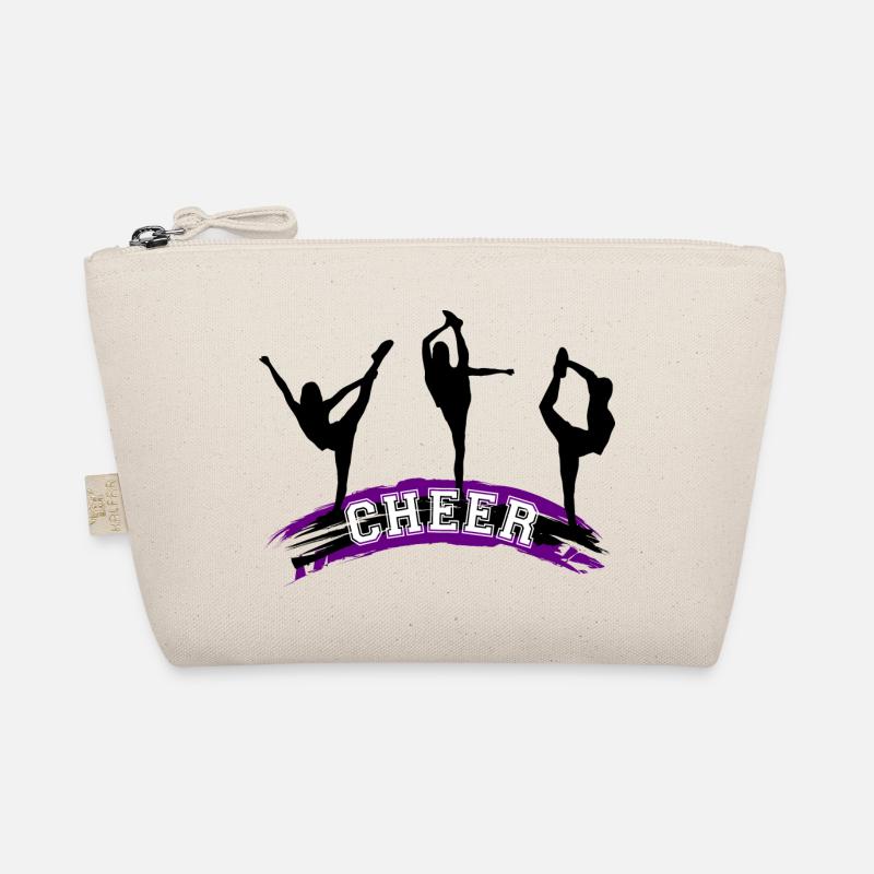 Cheerleading, Cheer - Bio-Täschchen - Natur