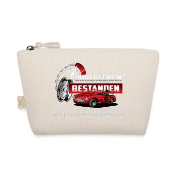 Führerschein Bestanden - Bio-Täschchen - Natur - Vorne