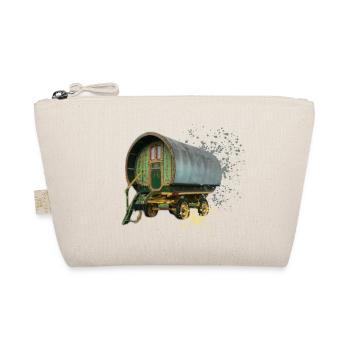 caravane gitane tirée par des chevaux, - Trousse biologique - nature - Devant
