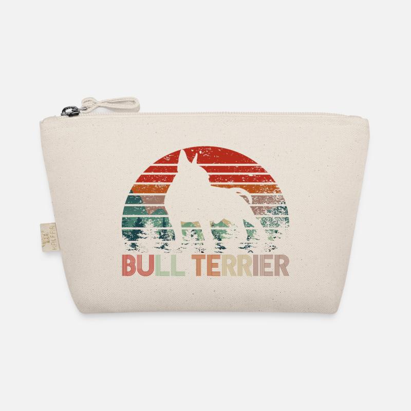 Bullterrier - Bio-Täschchen - Natur