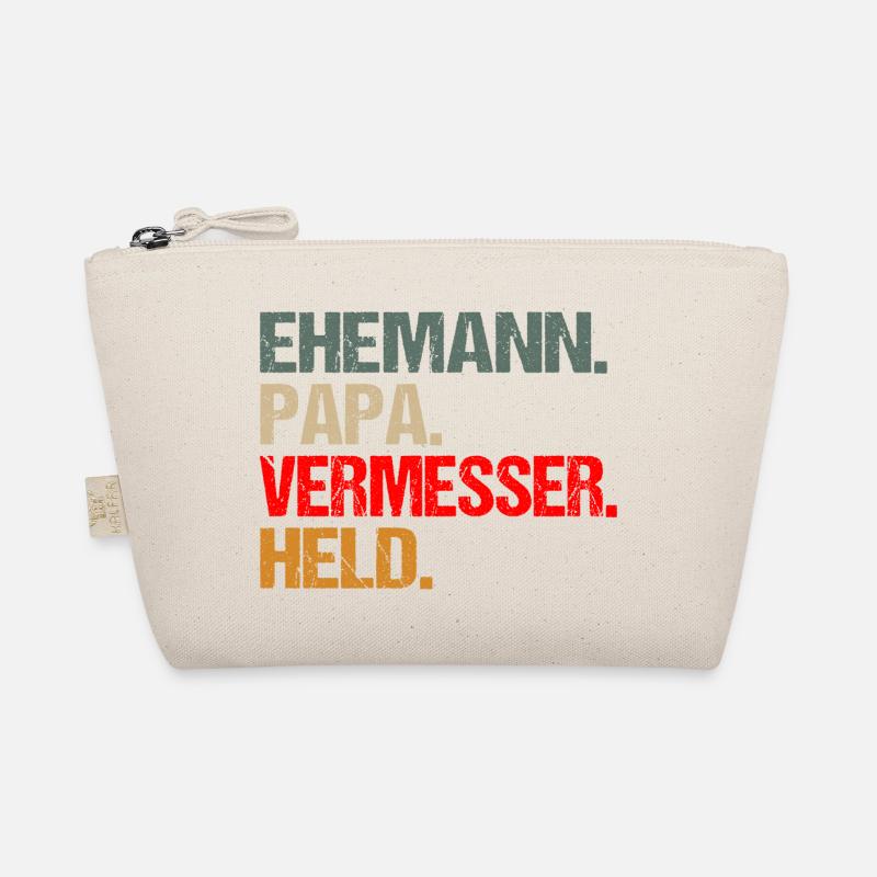 Vermesser Ehemann Papa Held Bio-Täschchen