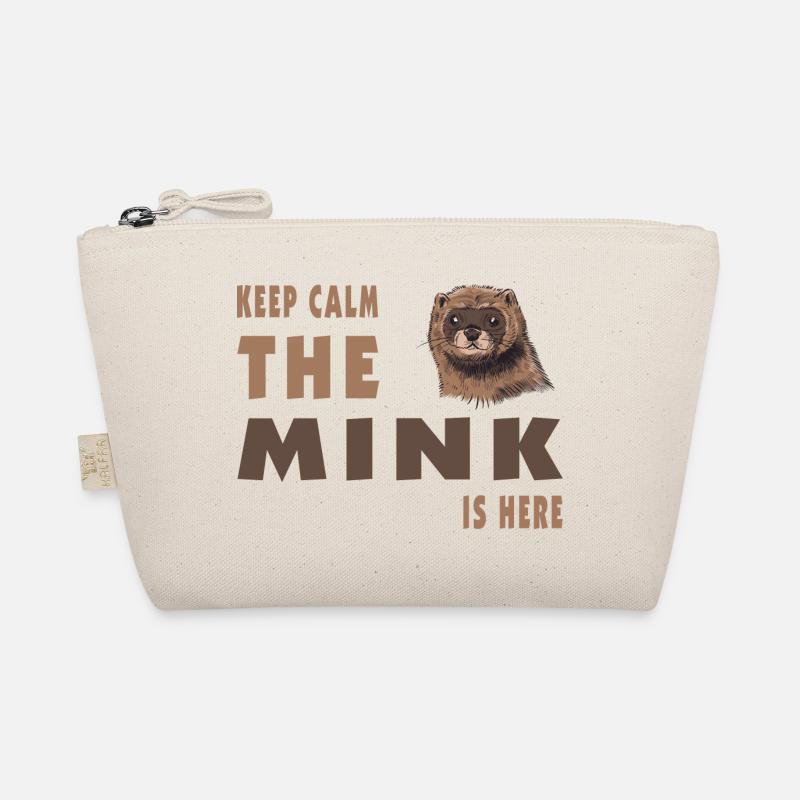 Keep Calm the Mink is Design here Organic Pouch