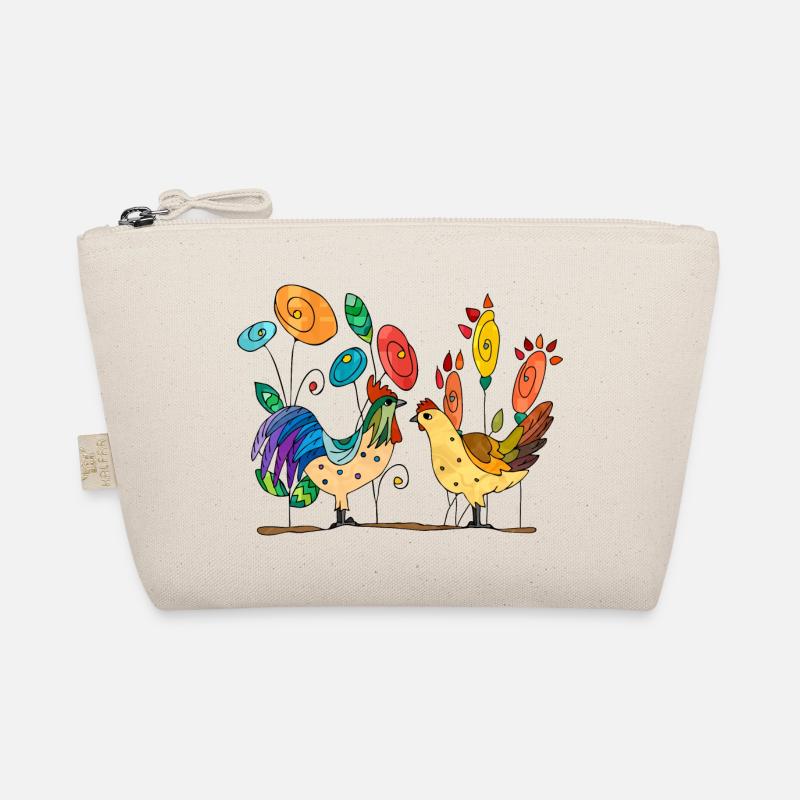 Hen and rooster Organic Pouch