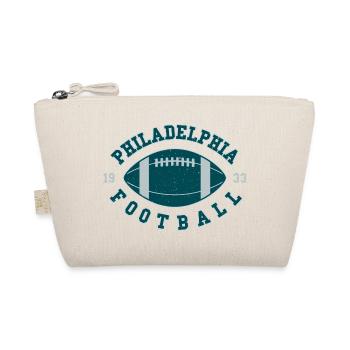 Philadelphia Football Emblem - Organic Pouch - nature - Front