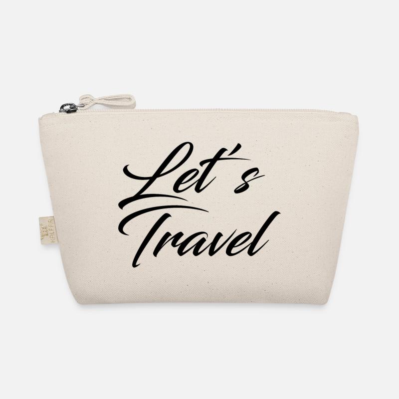 let's travel - Bio-Täschchen - Natur