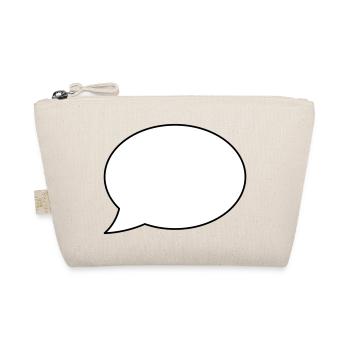 Bulle de parole vide - Trousse biologique - nature - Devant
