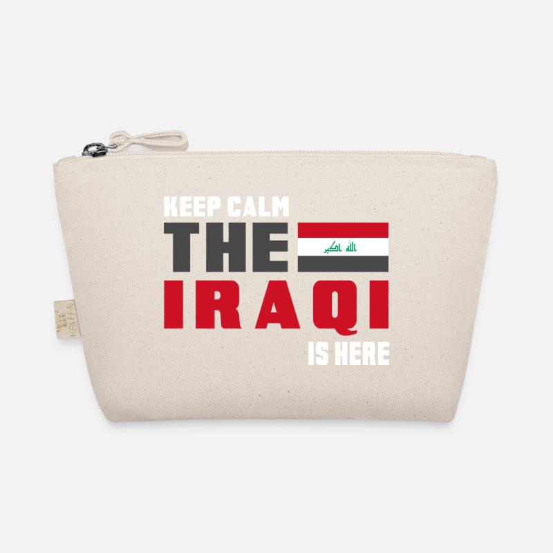 Drapeau Irak Keep Calm Trousse biologique