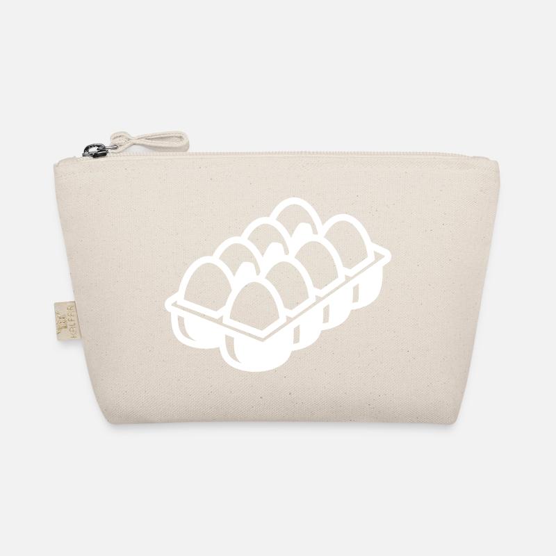 Eggs symbol Organic Pouch