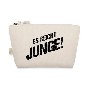 Es reicht Junge - Bio-Täschchen - Natur - Vorne