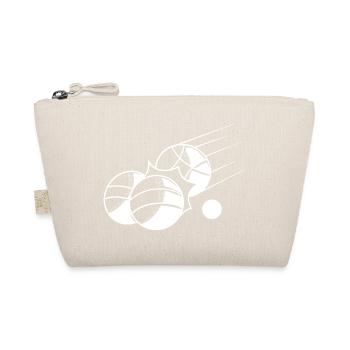 Boulekugeln für Bouler Boules Boulekugel - Bio-Täschchen - Natur - Vorne