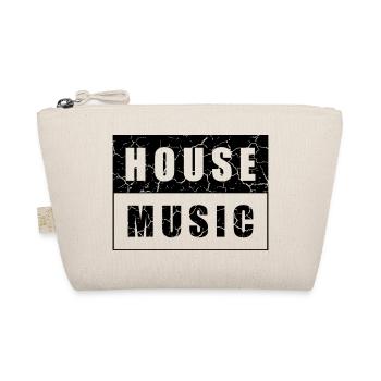 House Music Design Elektro - Bio-Täschchen - Natur - Vorne