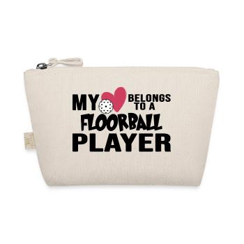 floorball floorball-coeur floorball-fille - Trousse biologique - nature - Devant