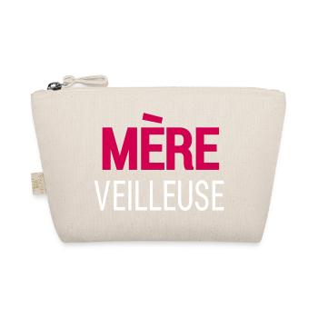 T-shirt idée cadeau mère veilleuse humour - Trousse biologique - nature - Devant