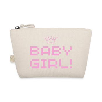 Baby Girl - Bio-Täschchen - Natur - Vorne