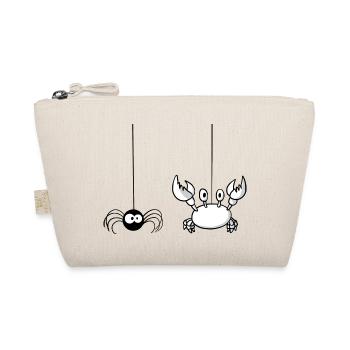Beth the spider and Steve the crab - Organic Pouch - nature - Front