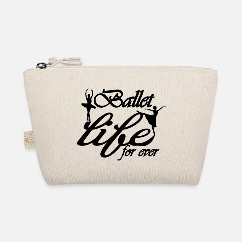 ballet life for ever - Bio-Täschchen - Natur