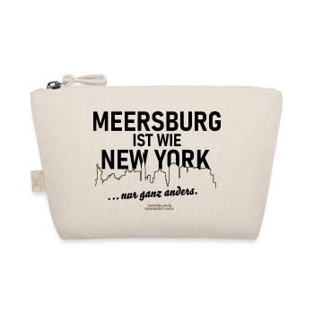 Meersburg ist wie New York - Bio-Täschchen - Natur - Vorne