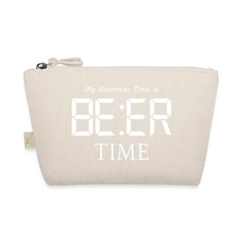 Mon moment préféré est l’heure de la bière - Trousse biologique - nature - Devant