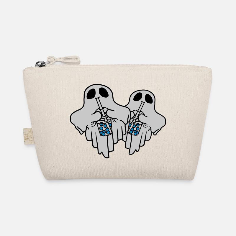 2 Bubble Tea Ghosts Organic Pouch