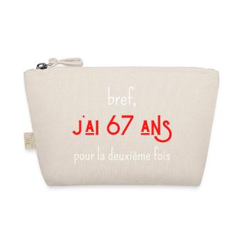 bref j'ai un 67 ans pour la deuxième fois - Trousse biologique - nature - Devant