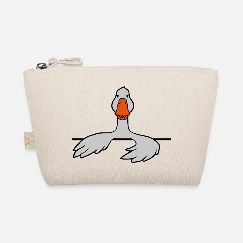 Hinter Mauer Gans Comic Bio-Täschchen