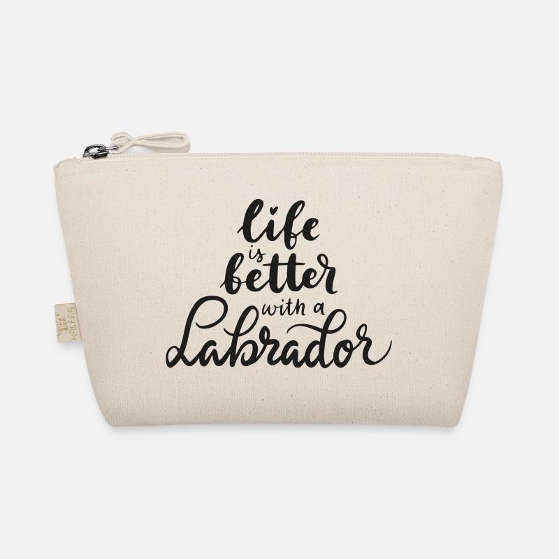 Life is better with a Labrador Organic Pouch