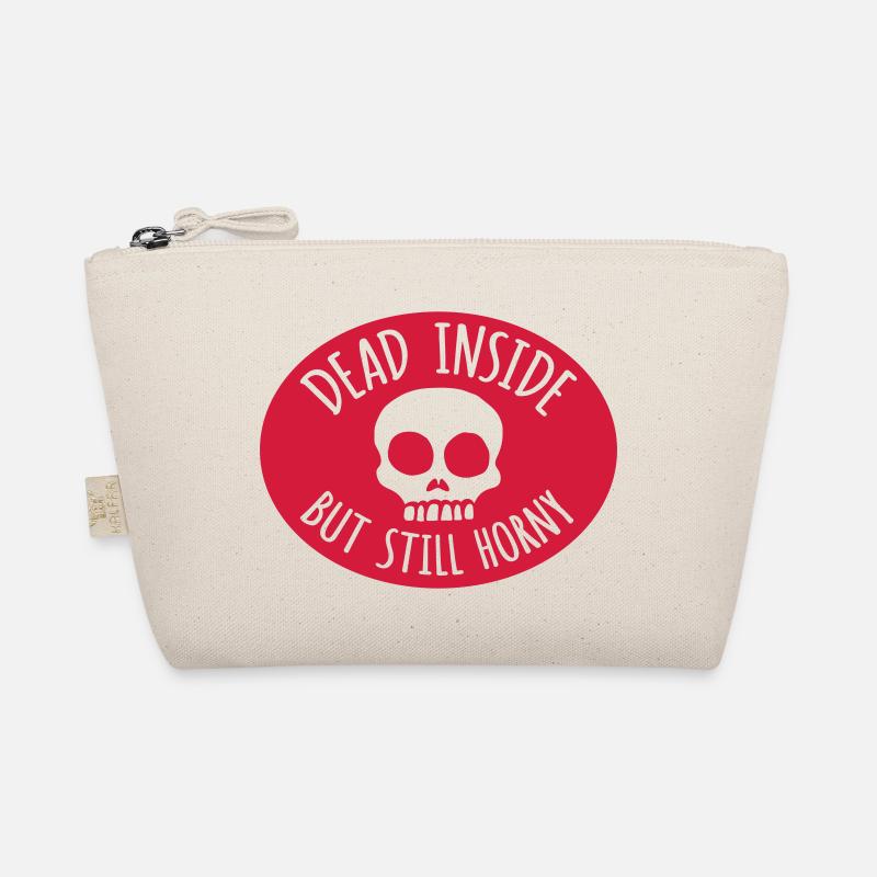 dead inside but horny Organic Pouch