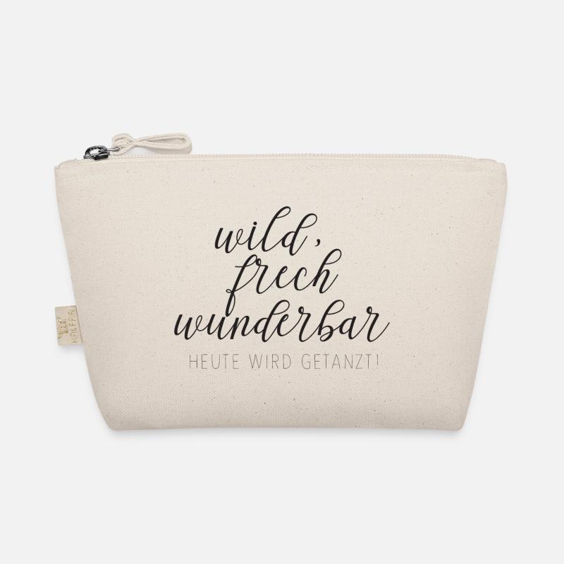 wild frech wunderbar Bio-Täschchen