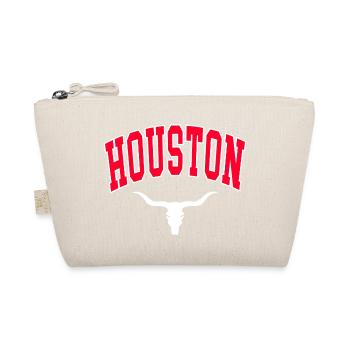 houston longhorn - Organic Pouch - nature - Front