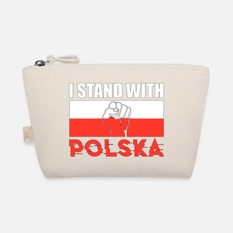Poland Saying Polska Pride Gift Organic Pouch