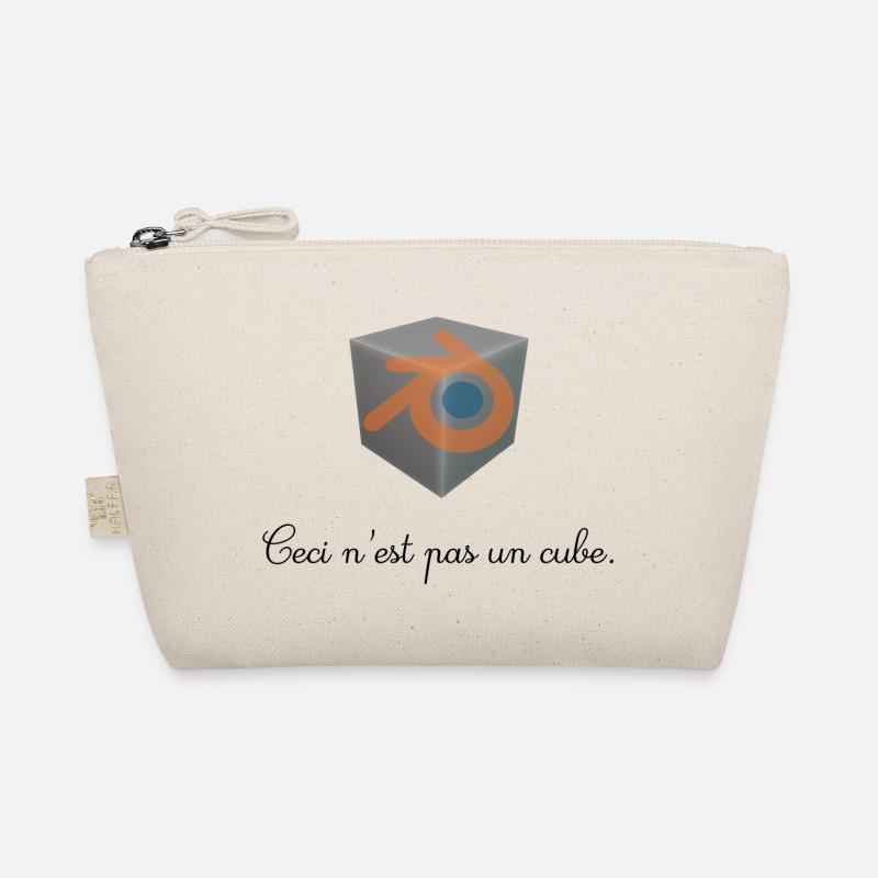 This is not a cube - Organic Pouch - nature