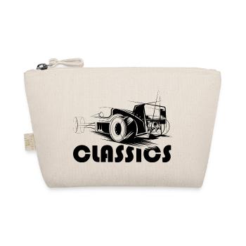 classics car icon illustration graphic icon - Organic Pouch - nature - Front