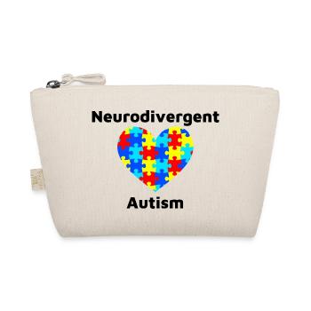 Neurodivergent Autism - Organic Pouch - nature - Front