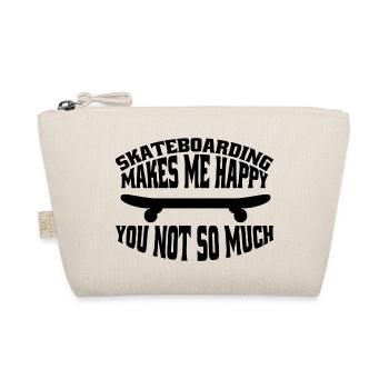 Skateboard Sakten Skateboarding Longboard Skater - Trousse biologique - nature - Devant